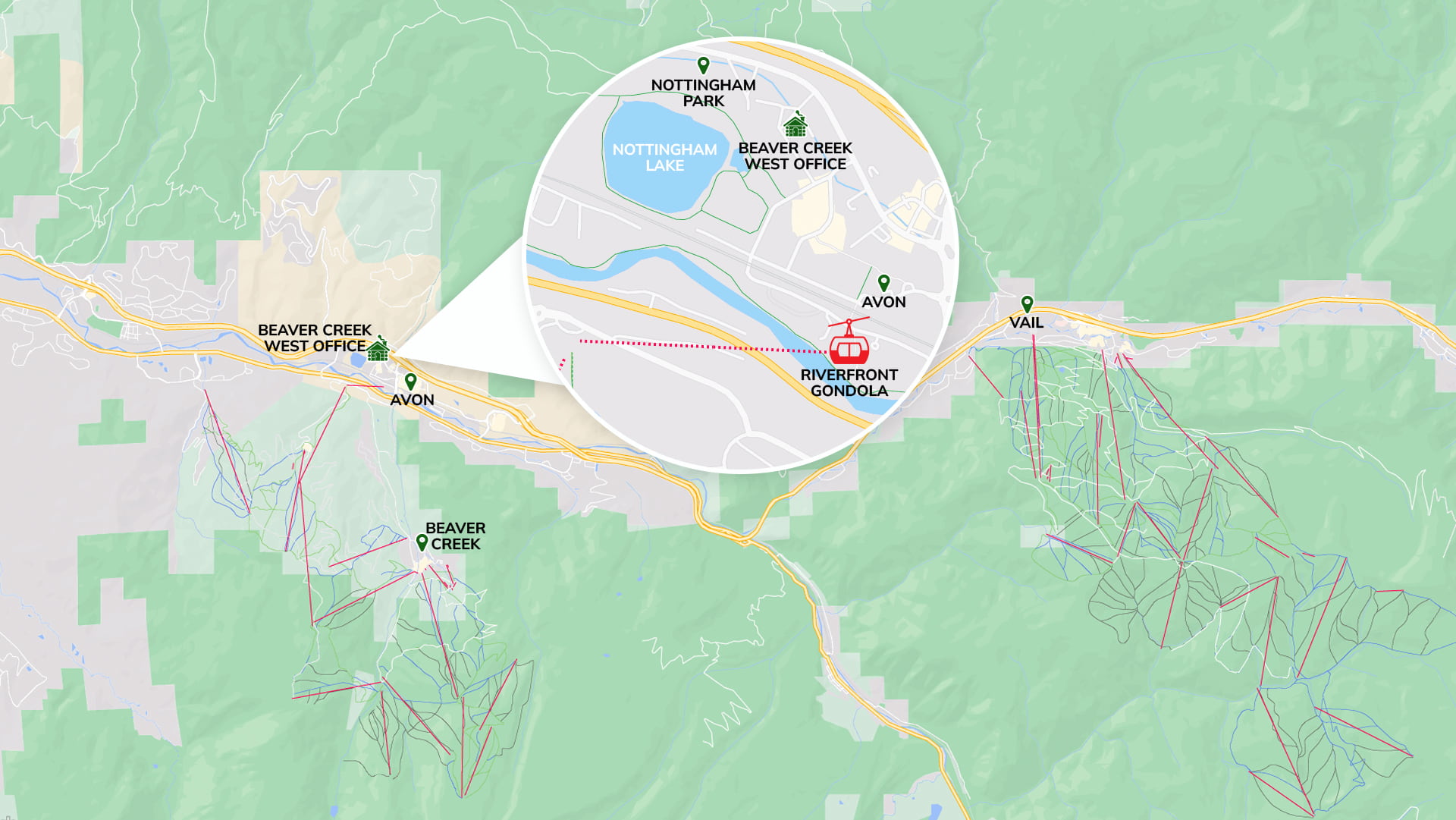 Beaver Creek West Condominiums	 map