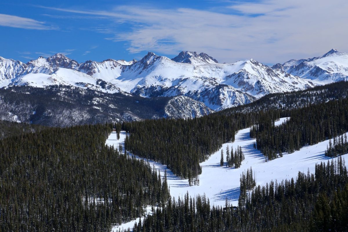 landscape photo of vail mountains